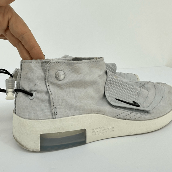 Nike Air Fear of God MOC Pure Platinum Mens Size 7 AT8086-001 - Picture 7 of 14